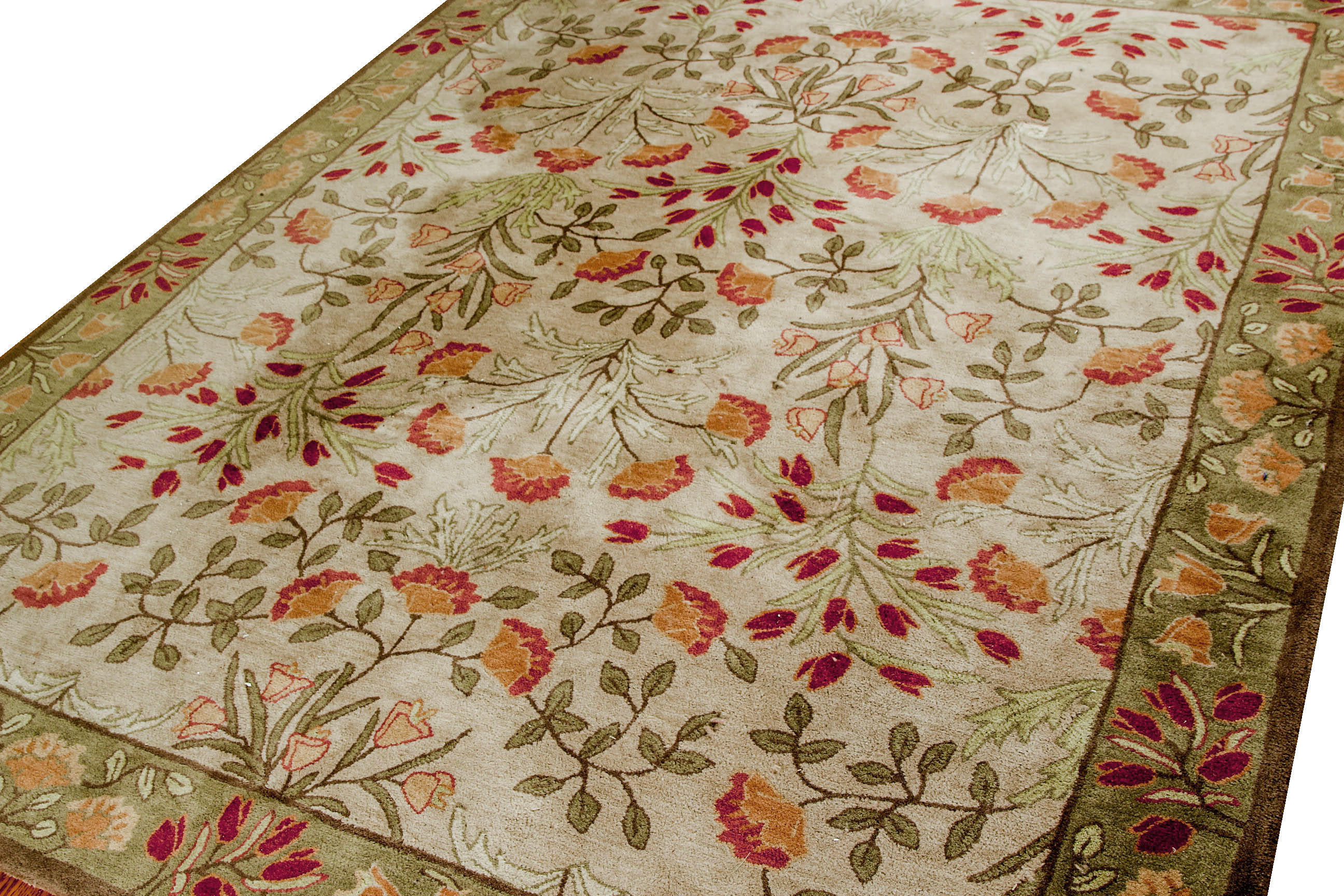 Tufted Pottery Barn "Tapis Adeline" Wool Area Rug EBTH